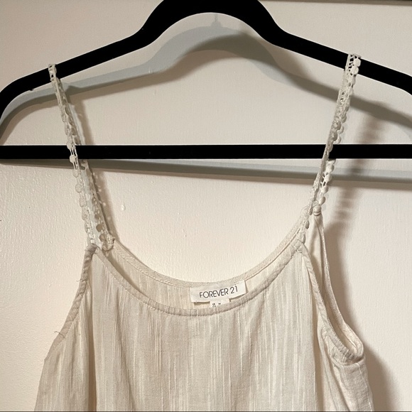 FOREVER21 Crochet Pattern Tank Top - Picture 3 of 4